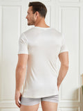 SilkSilky-DK Mens T-Shirt Hvid 002