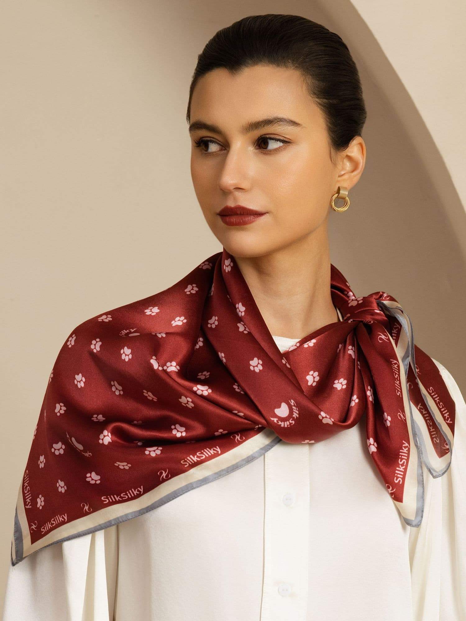 [Vin] SilkSilky-DK Scarf 002