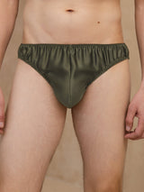 [Grøn] SilkSilky-DK Mens Underwear 001