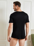 SilkSilky-DK Mens T-Shirt Sort 002