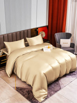 [Beige] SilkSilky-DK 22Momme Bedding Set 002,