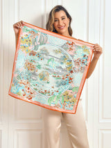[P064] SilkSilky-DK Scarf 001