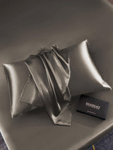 [Mørkegrå] SilkSilky-DK 30Momme Pure Silk Pillowcase 003