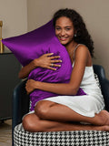 SilkSilky-DK-19Momme-Pure-Silk-Pillowcase-Violet-002