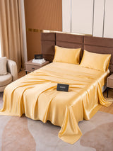 [Champagne] SilkSilky-DK 19Momme Sengesæt 001