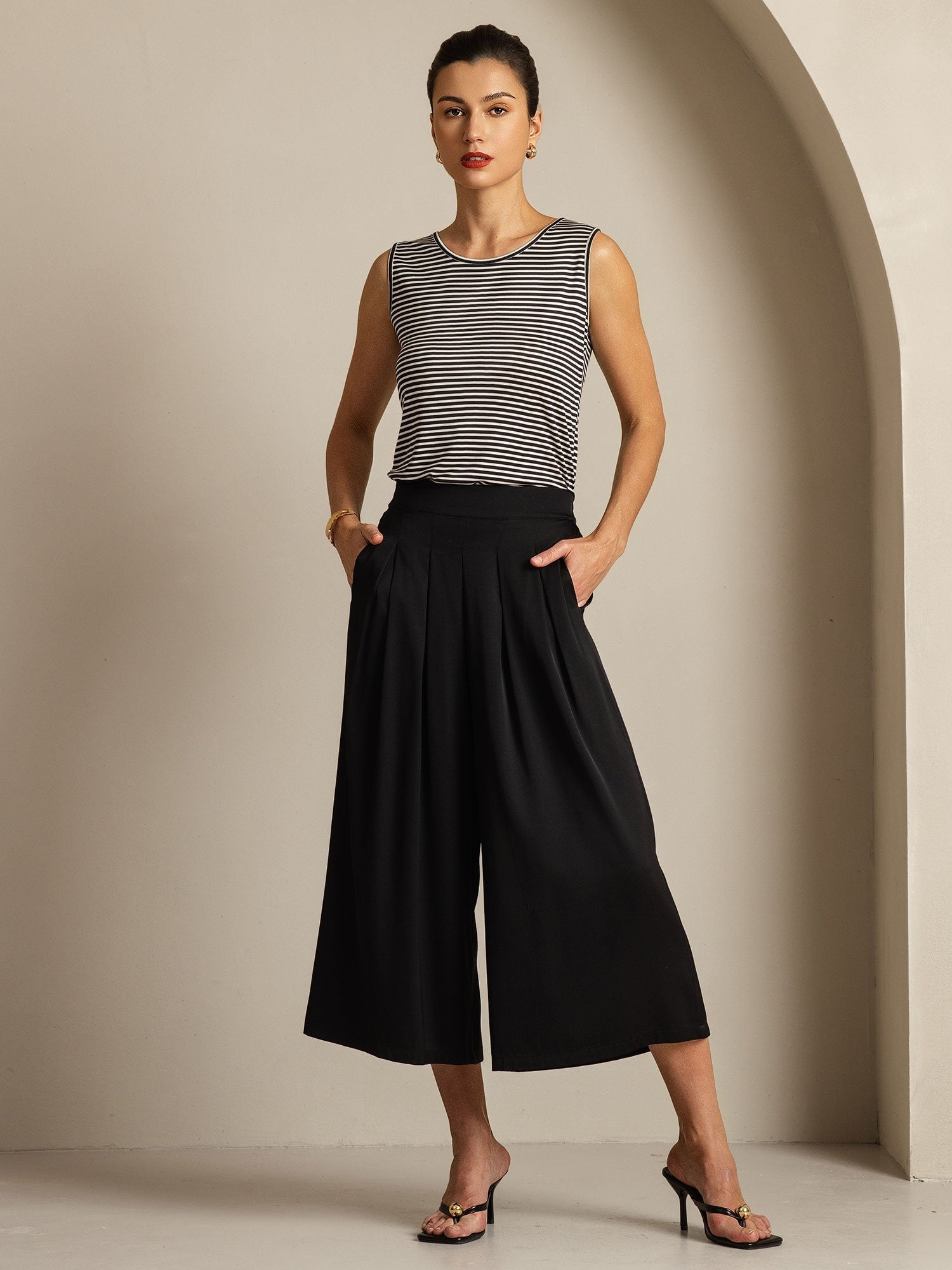 [Sort] SilkSilky-DK 19Momme Silke Womens Pants 007