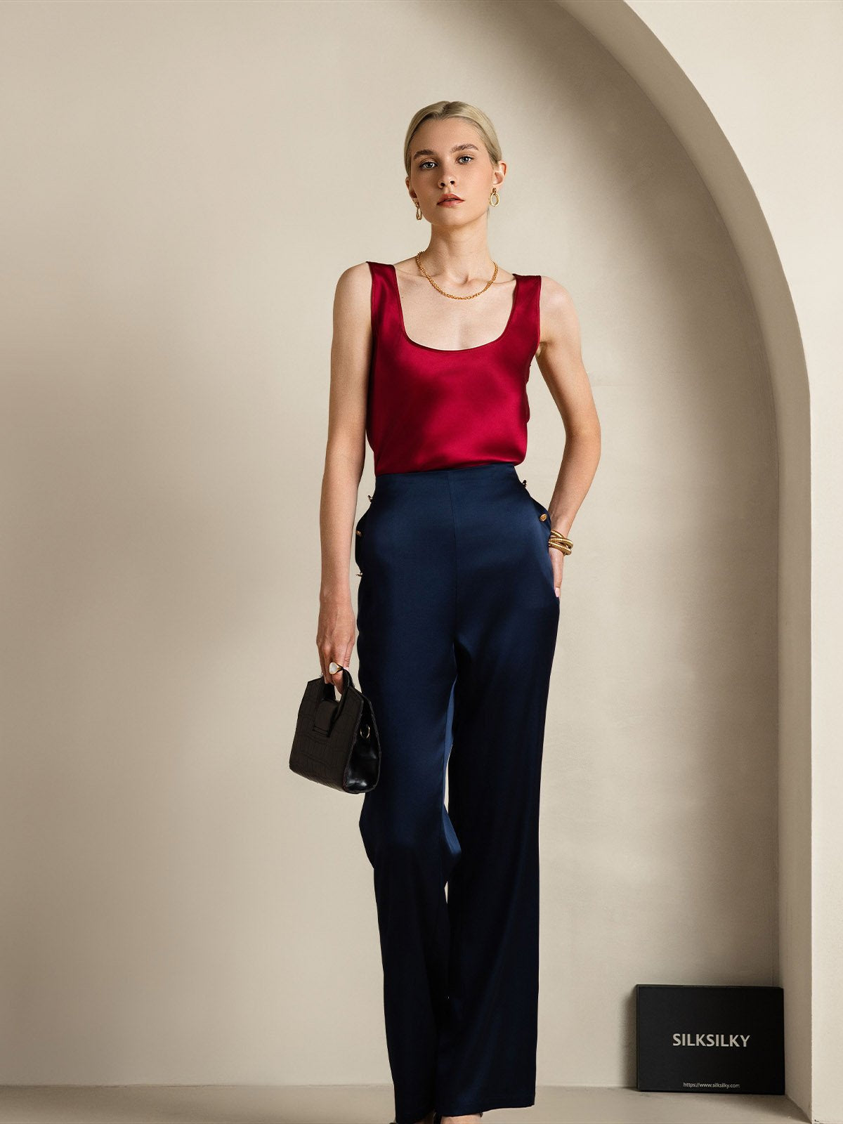 [Vin] SilkSilky-DK 19Momme Silke Camisoles 007
