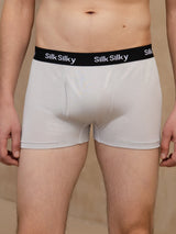 [Lysegrå] SilkSilky-DK Mens Underwear 003