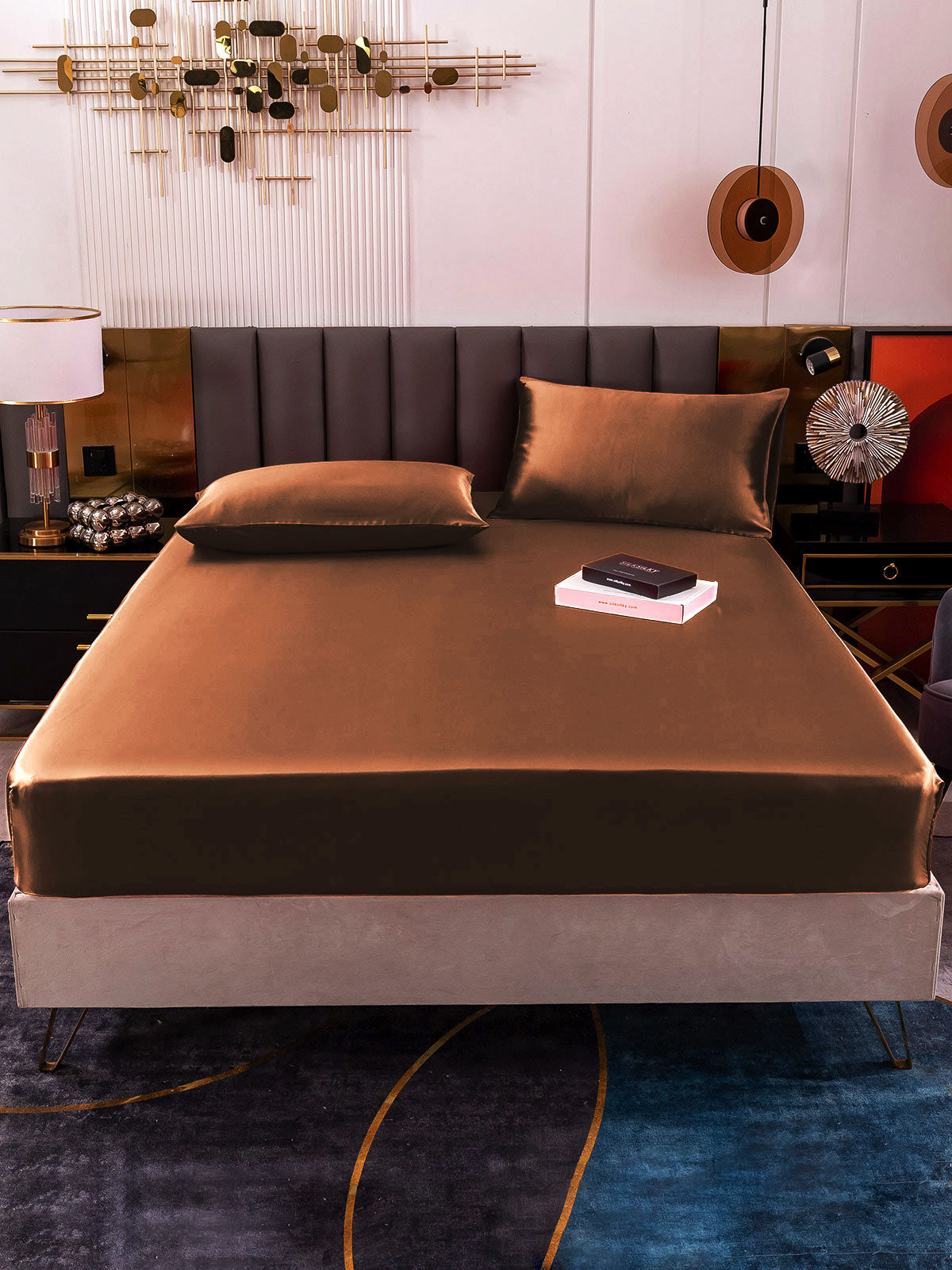 [Kaffe] SilkSilky-DK 19Momme Bedding Set 002