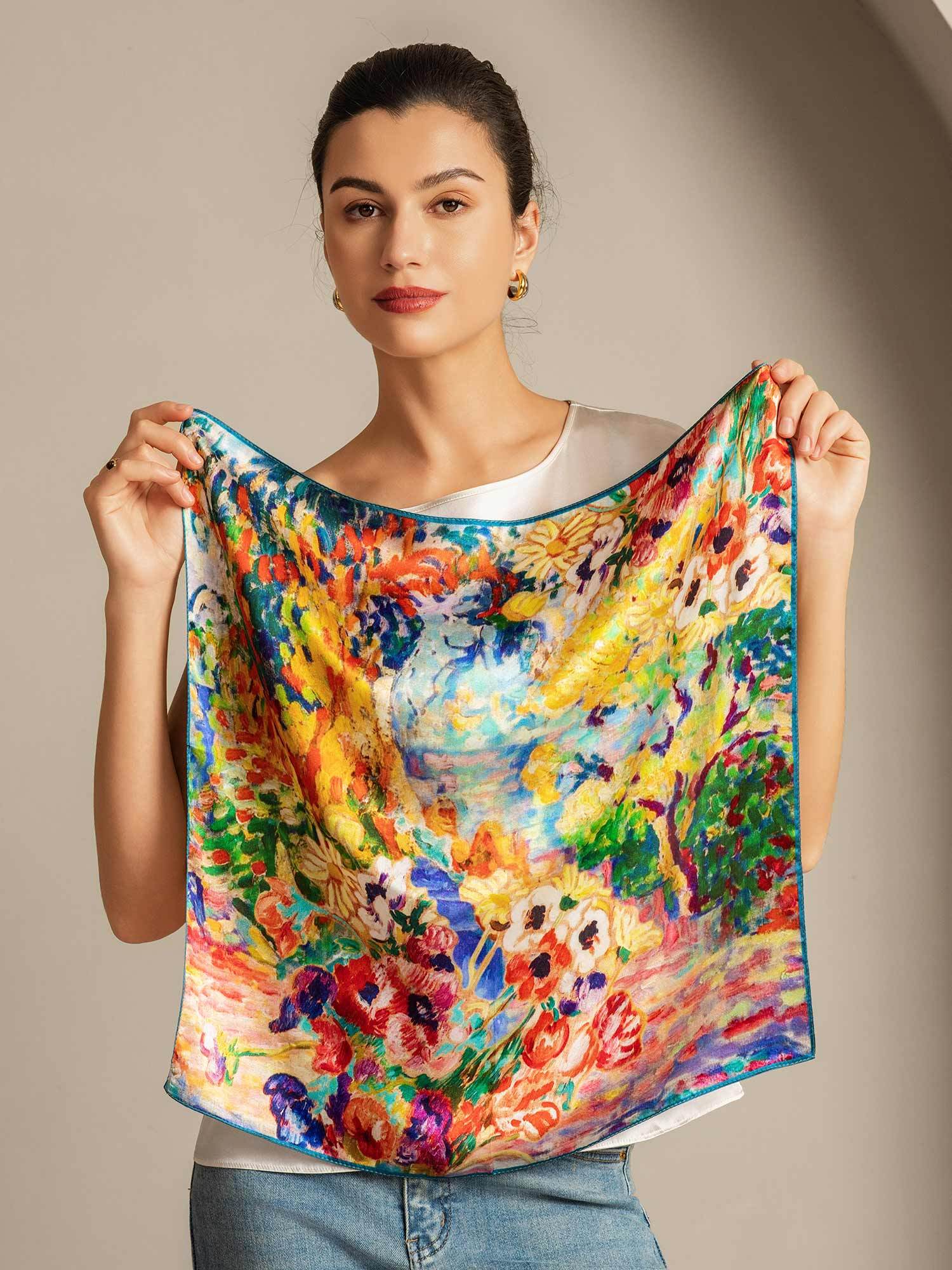 [P096] SilkSilky-DK Silke Scarf 003