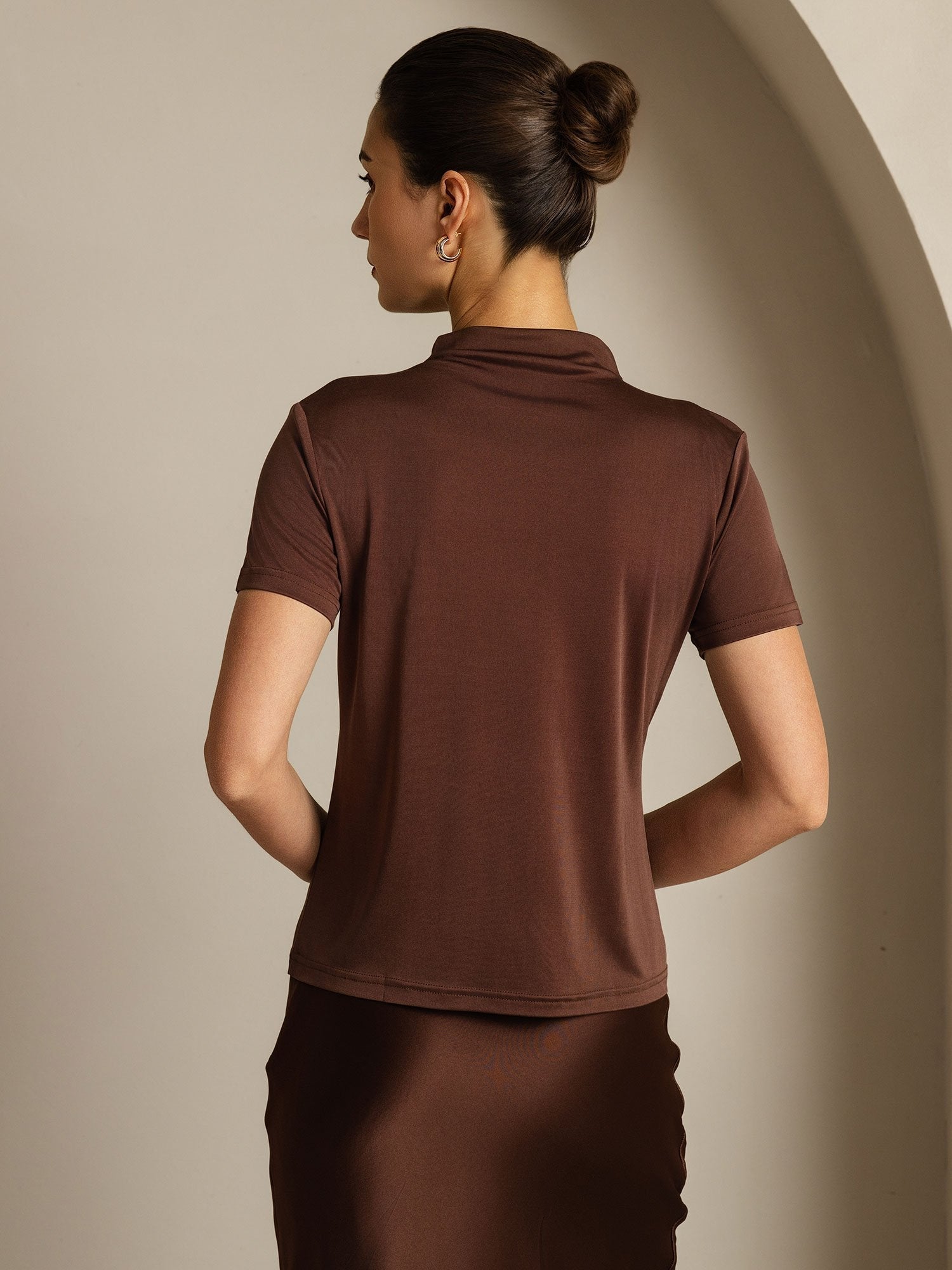 [Kaffe] SilkSilky-DK Silke Womens T-Shirt 002