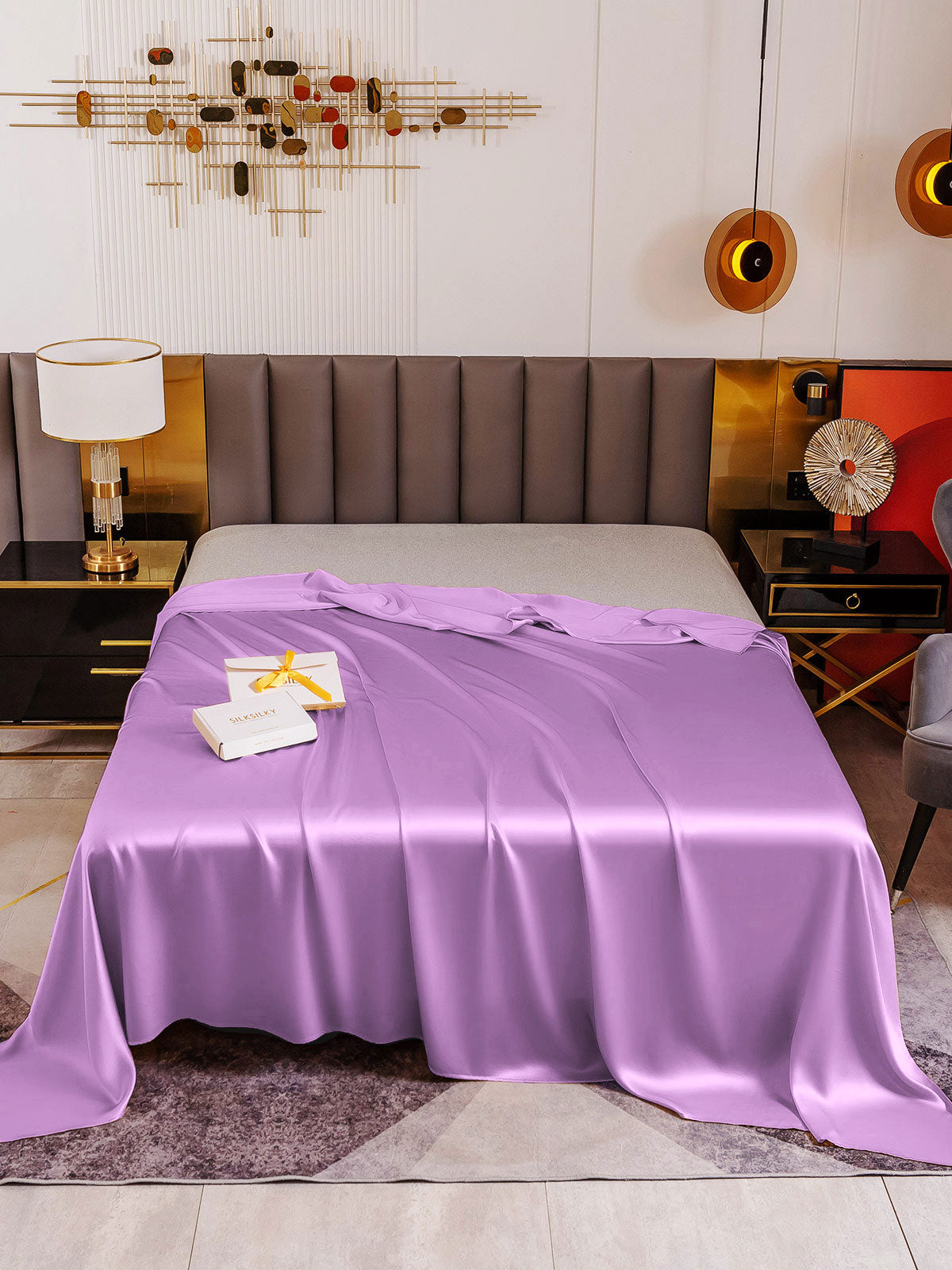 [Lavendel] SilkSilky-DK 19Momme Sheet 002