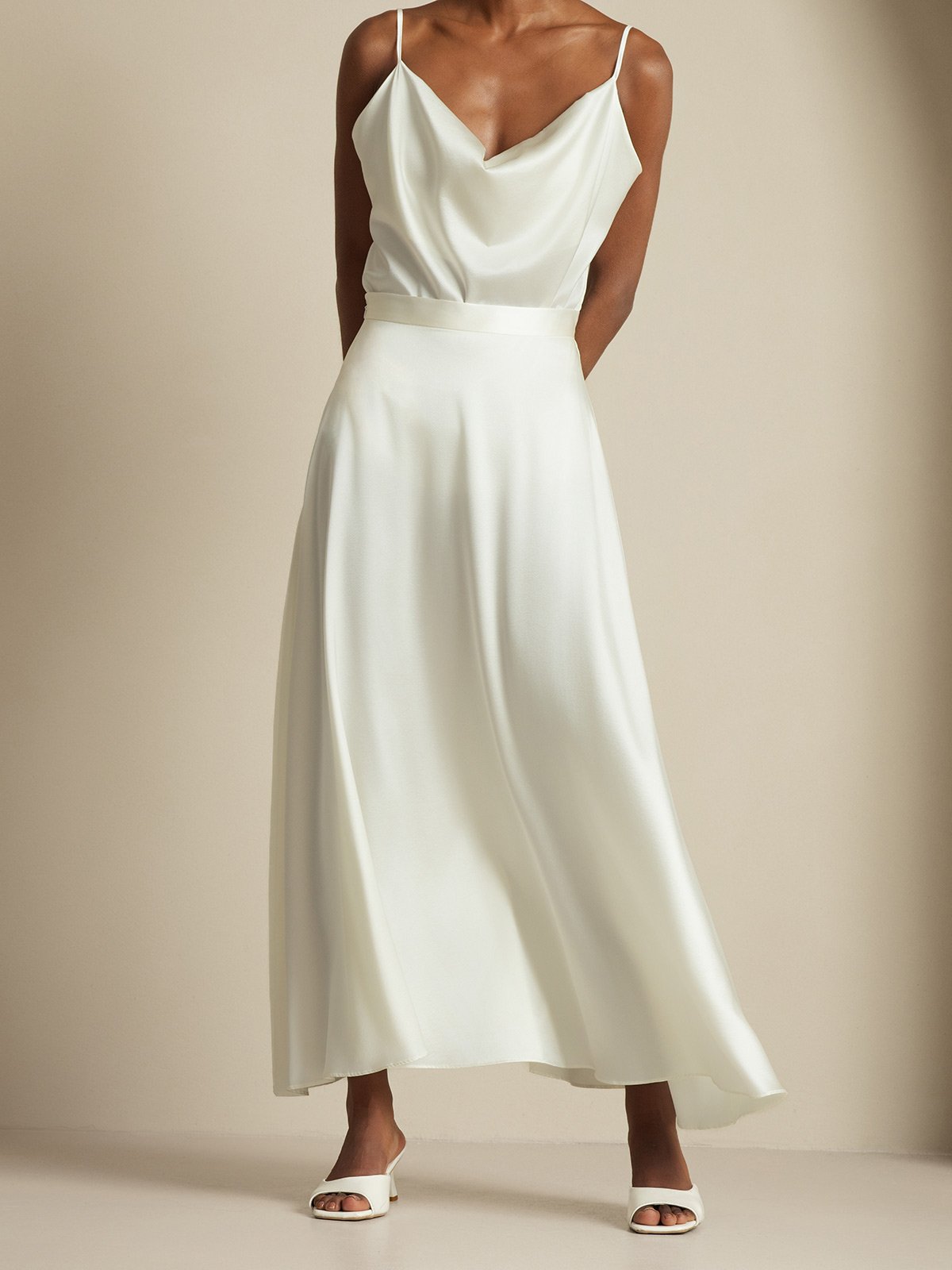 [Hvid] SilkSilky-DK 19Momme Silke Womens Outfit Sets 006,