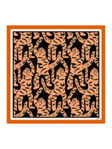 [Sort Tiger] SilkSilky-DK Scarf 001