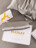 SilkSilky-DK-19Momme-Pure-Silk-Pillowcase-Grå-007