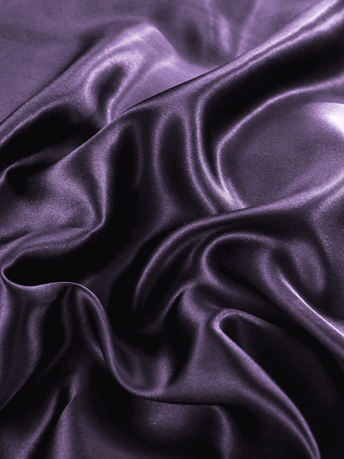 [Mørke Lilla] SilkSilky-DK 25Momme Bedding Set 006