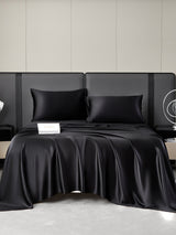 [Sort] SilkSilky-DK 19Momme Sengesæt 007