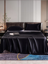 [Sort] SilkSilky-DK 22Momme Sengesæt 001