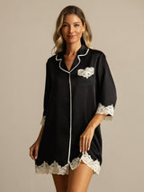 [Sort] SilkSilky-DK Silke Nightshirt 003