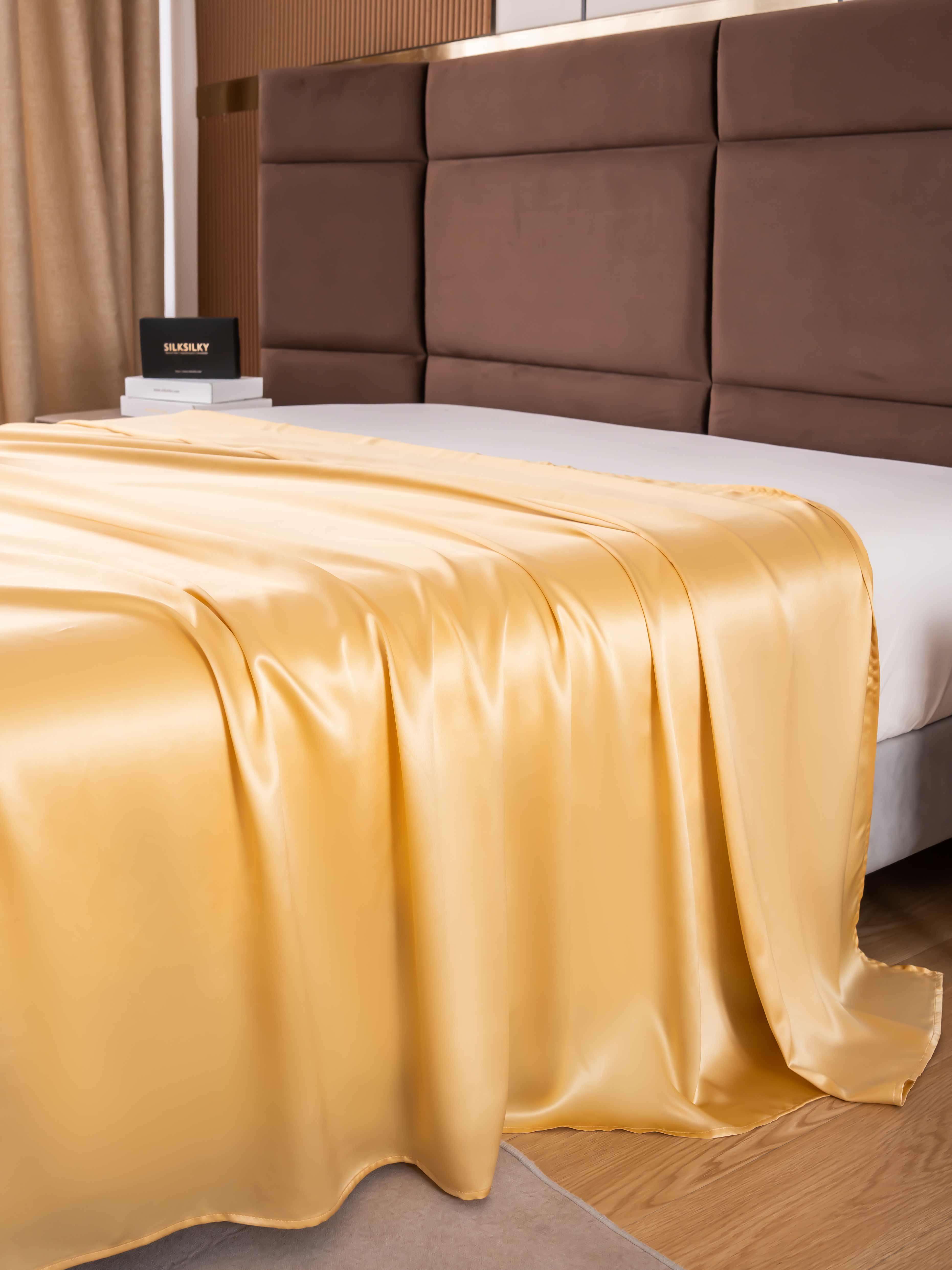 [Champagne] SilkSilky-DK 19Momme Sheet 004