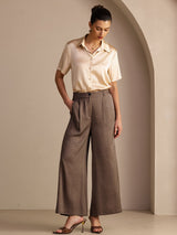 [Kaffe] SilkSilky-DK Womens Pants 006