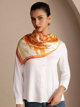 [Gul Ballon] SilkSilky-DK Scarf 004