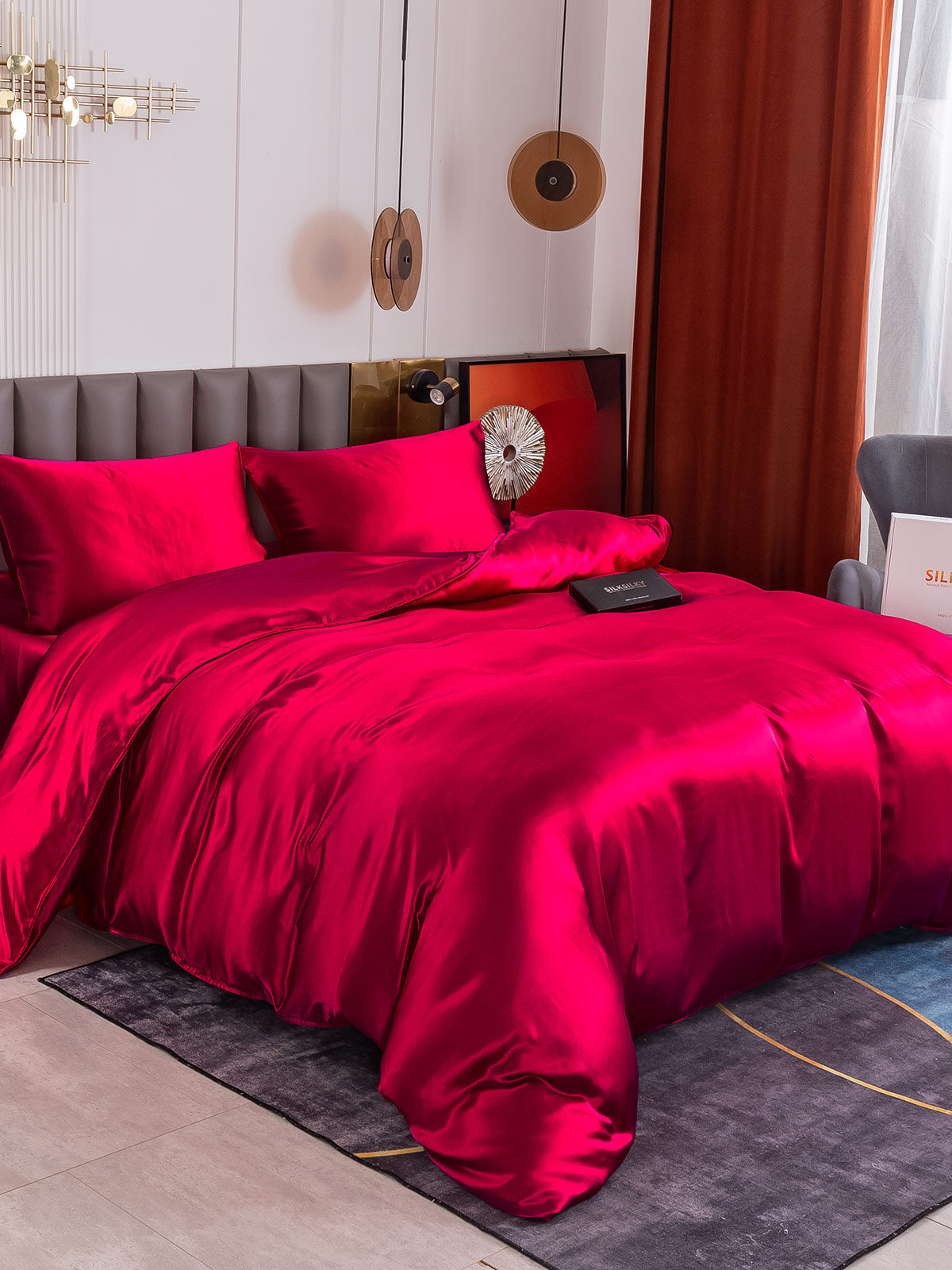 [Vin] SilkSilky-DK 19Momme Bedding Set 004