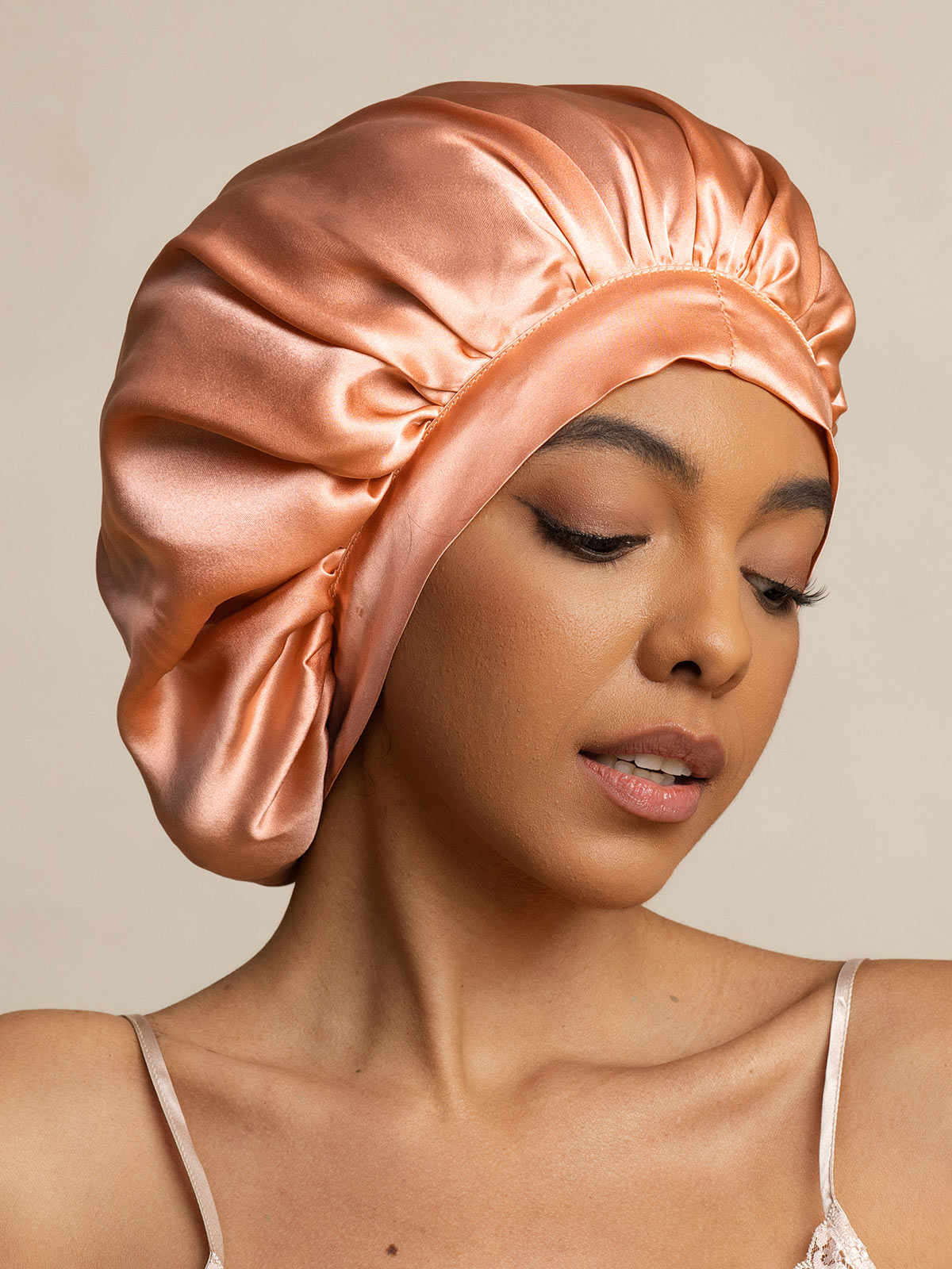 [Koralrosa] SilkSilky-DK Sleep Cap 001