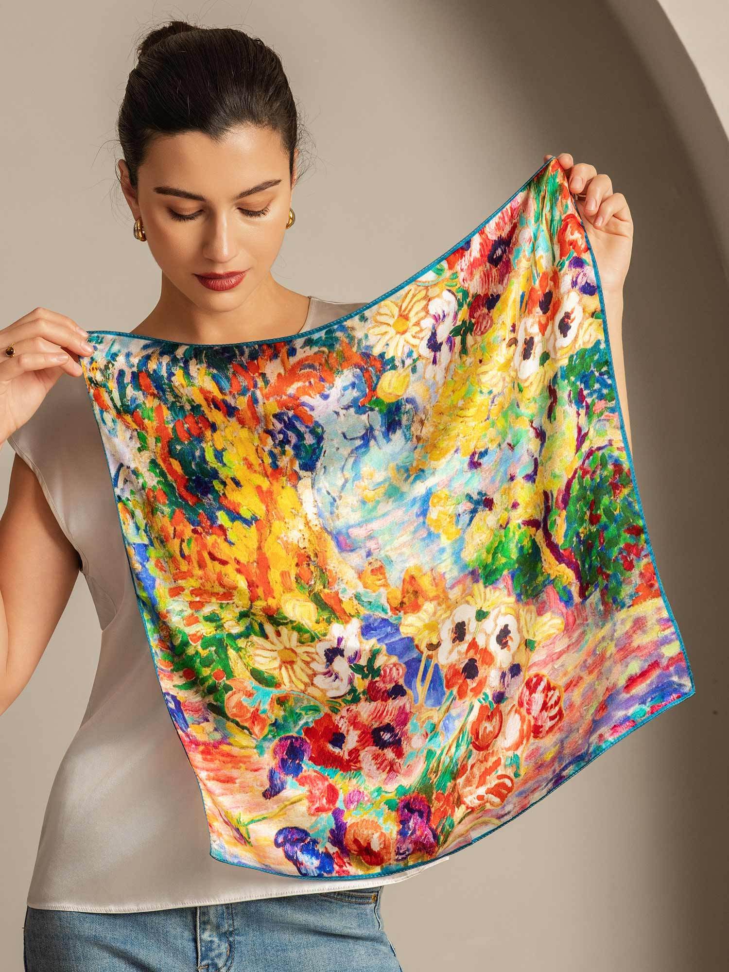 [P096] SilkSilky-DK Silke Scarf 005