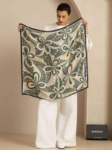[P110] SilkSilky-DK Pure Silk Scarf 002