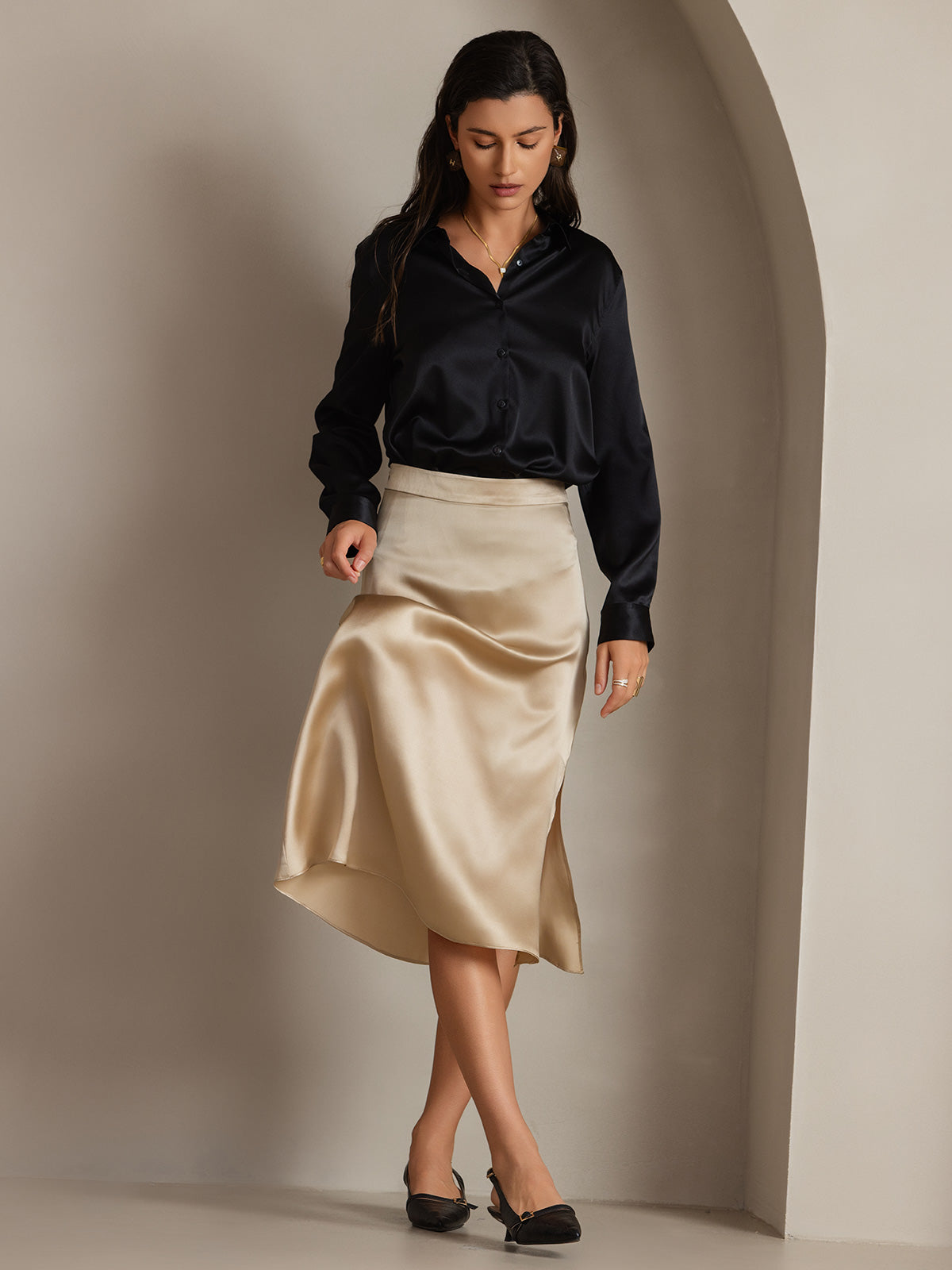 [Sort] SilkSilky-DK Silke Womens Shirt 005