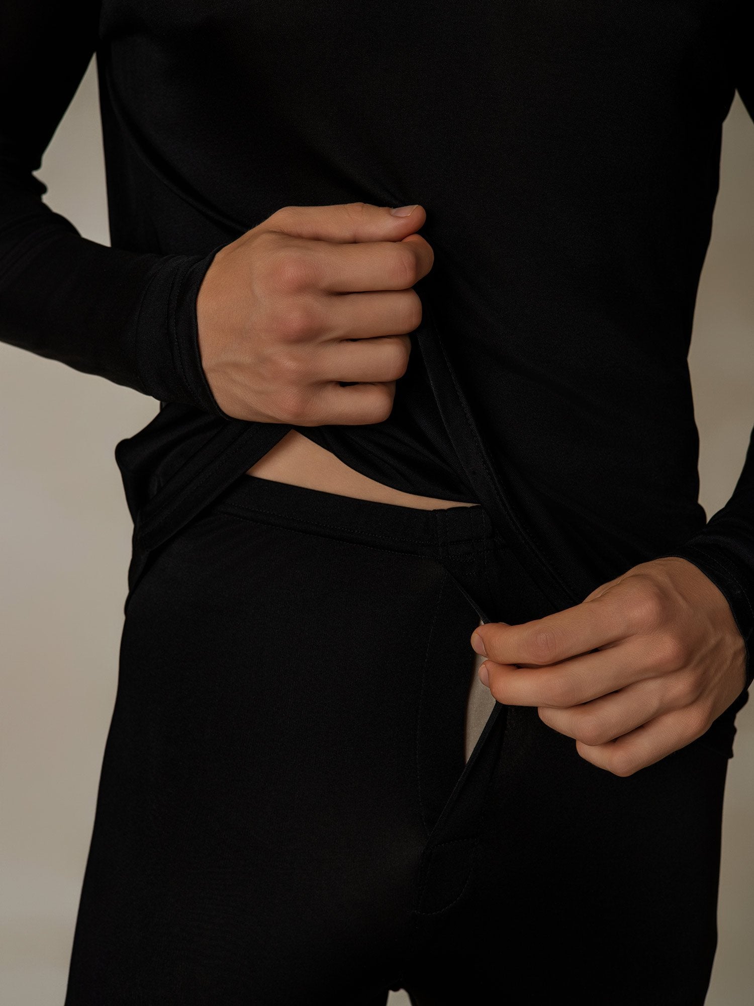 [Sort] SilkSilky-DK Silke Mens Pajamas 005