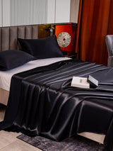 [Sort] SilkSilky-DK 22Momme Sengesæt 004