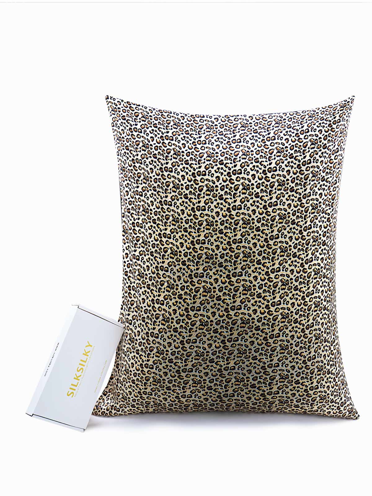 [Leopard] SilkSilky-DK 19Momme Pillowcase 005
