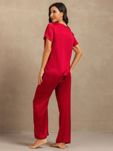 [Vin] SilkSilky-DK 19Momme Dame Pyjamas 002