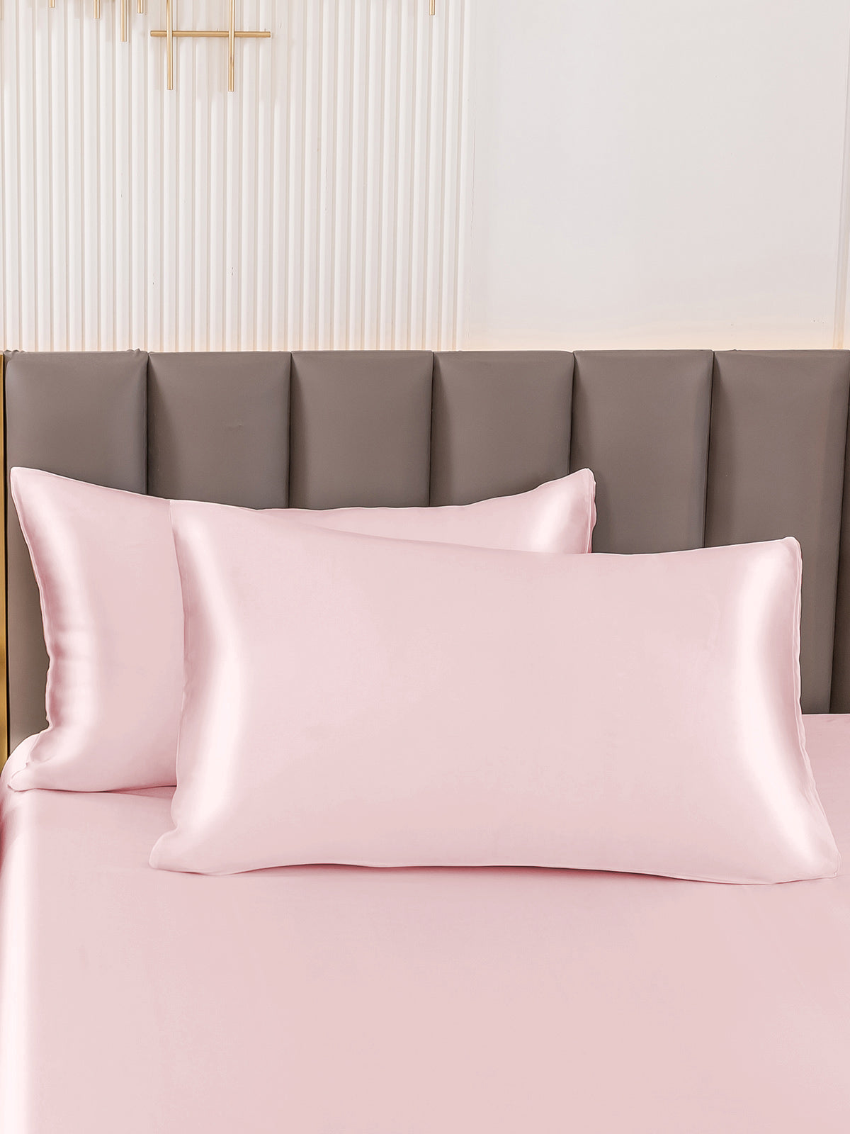 [Lyserød] SilkSilky-DK 19Momme Pillowcase 001