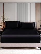 [Sort] SilkSilky-DK 22Momme Sengesæt 001