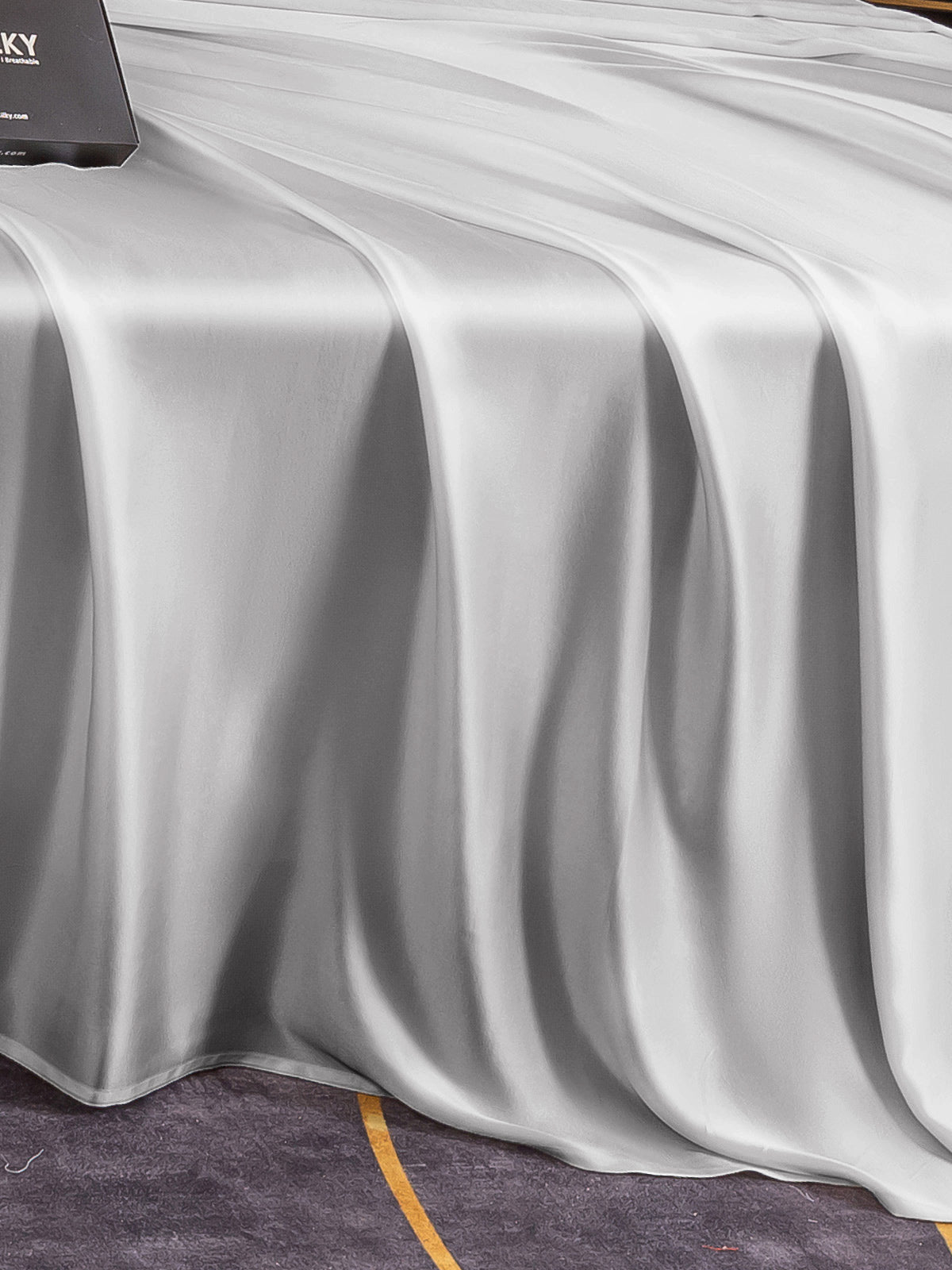 [Sølv] SilkSilky-DK 19Momme Bedding Set 005