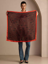 [Sort Kirsebær] SilkSilky-DK Scarf 003