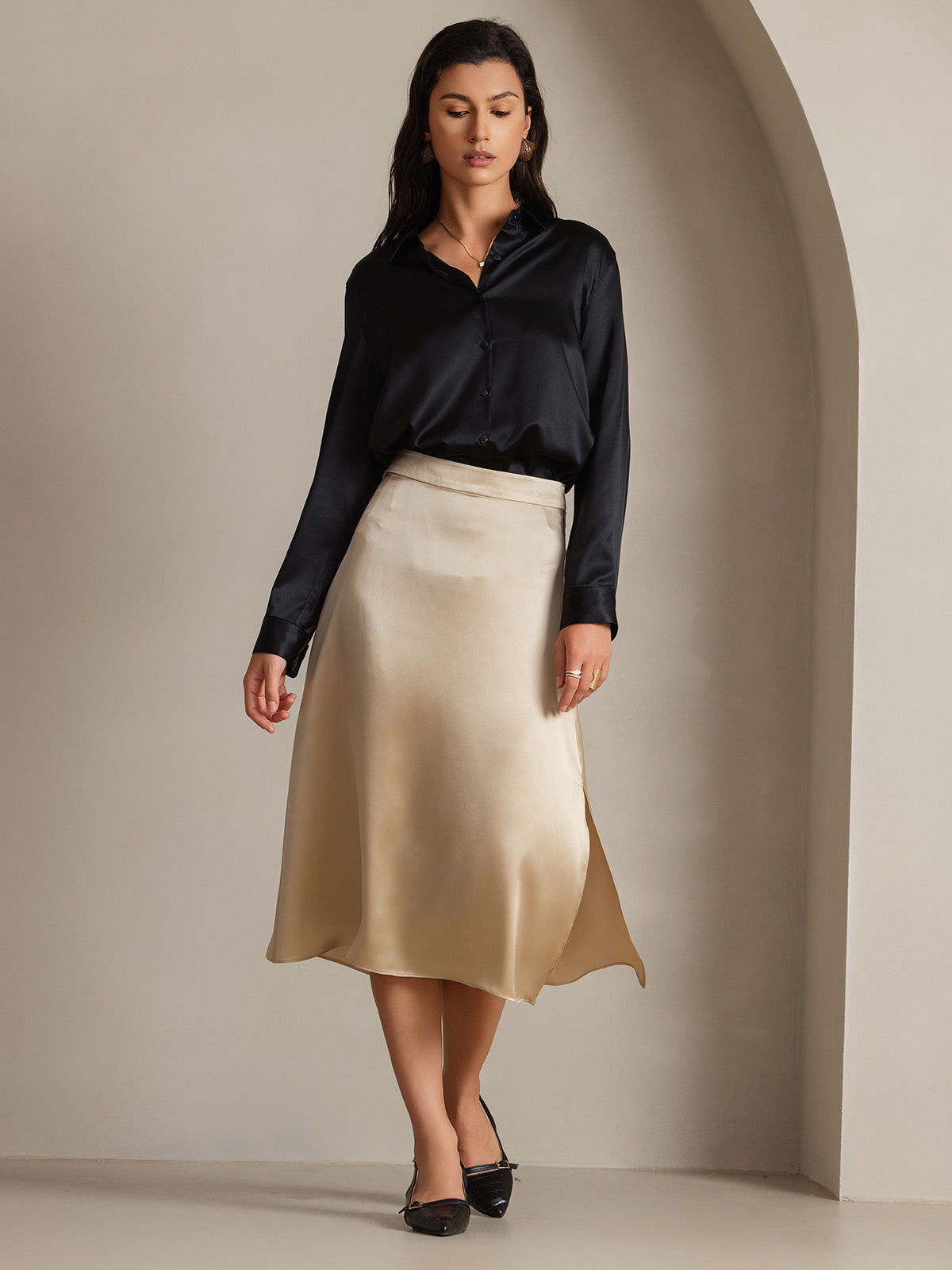 [Sort] SilkSilky-DK Silke Womens Shirt 003