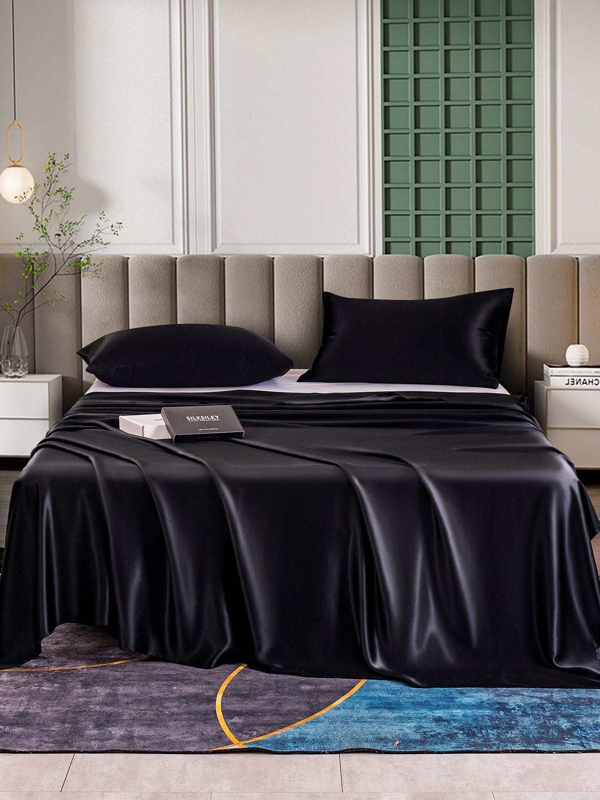 [Sort] SilkSilky-DK 25Momme Bedding Set 001