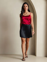 [Vin] SilkSilky-DK Spaghetti Strap Camisole Top 008