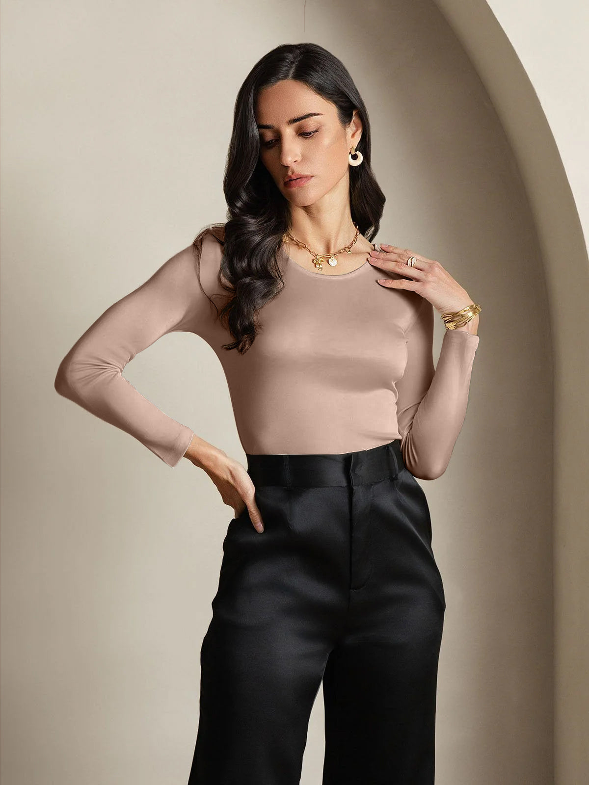 [Kaffe] SilkSilky-DK Silke Womens T-Shirt 003,