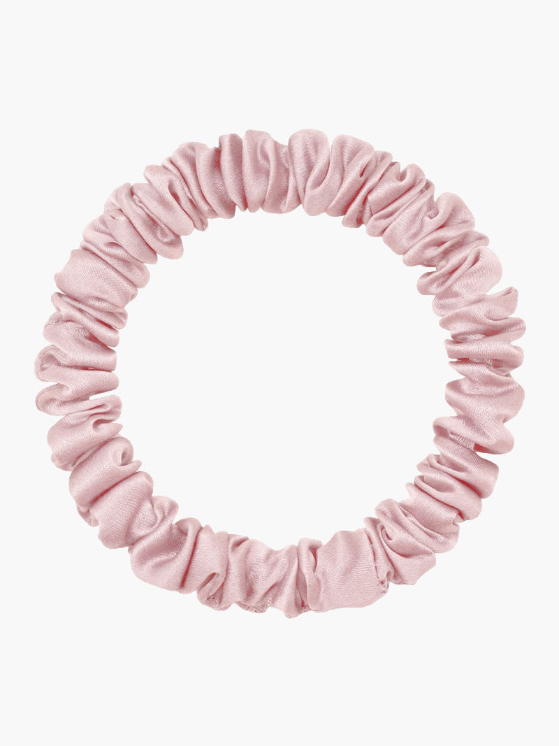 SilkSilky-DK-19Momme-Pure-Silk-Scrunchie-Lys-Pink-004