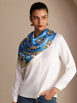 [Blå Fisk] SilkSilky-DK Scarf 005