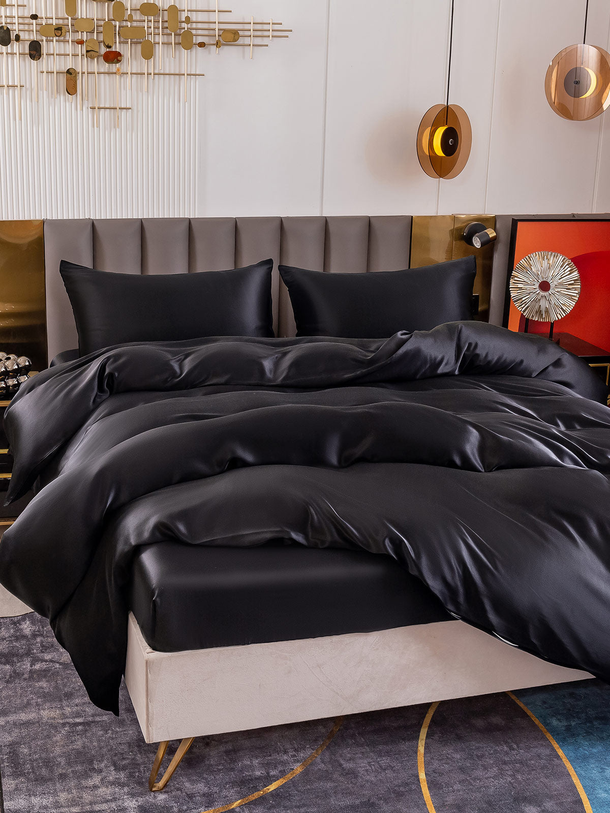 [Sort] SilkSilky-DK 19Momme Bedding Set 003