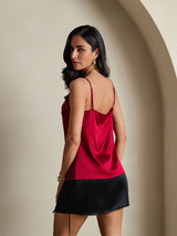 [Vin] SilkSilky-DK Spaghetti Strap Camisole Top 002