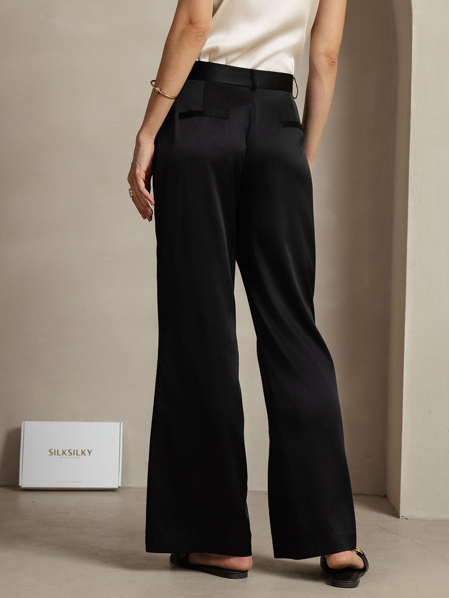 [Sort] SilkSilky-DK 19Momme Silke Womens Pants 002