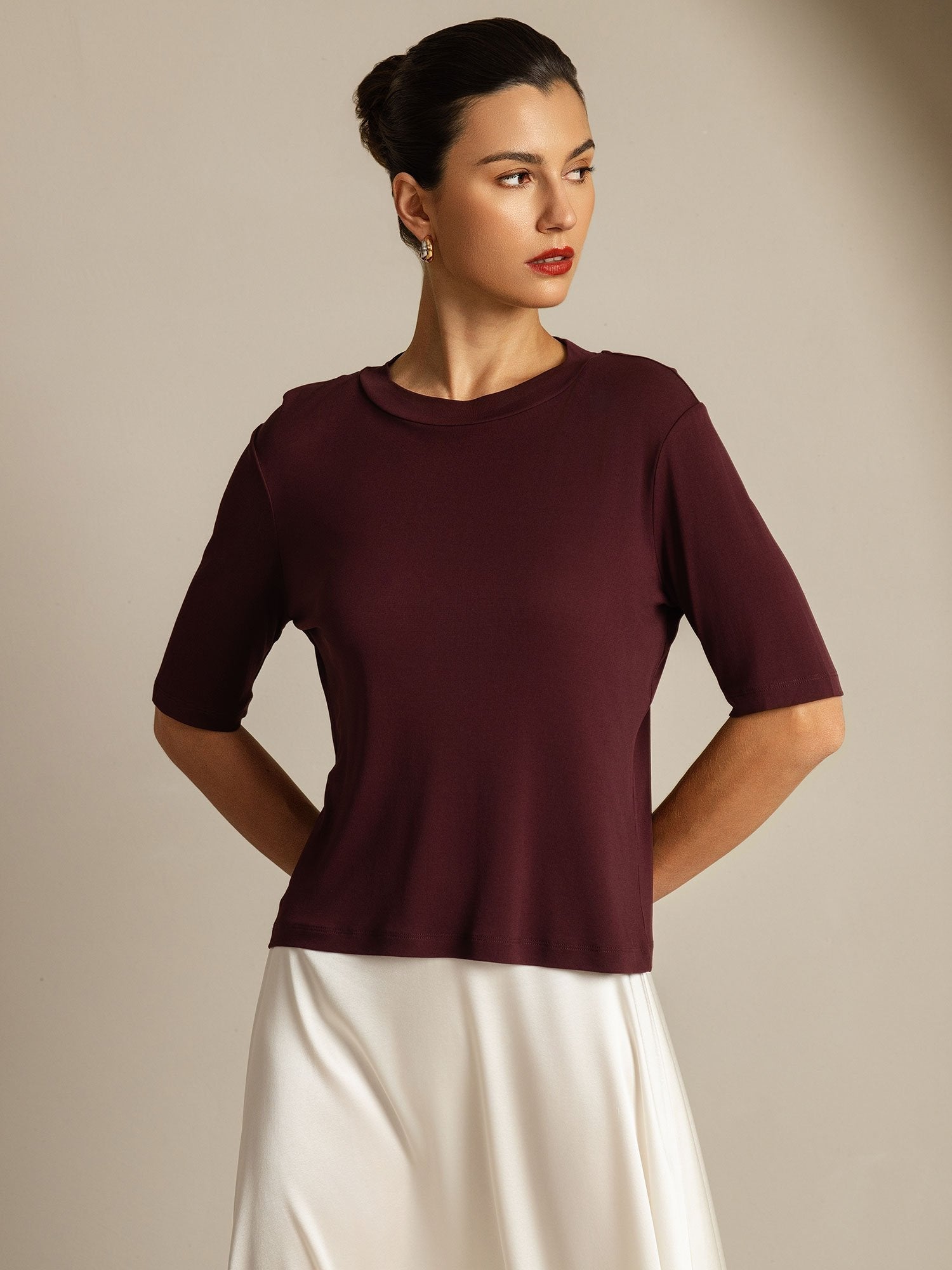 [Windsorvin] SilkSilky-DK Silke Womens T-Shirt 001