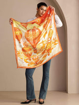 [Gul Ballon] SilkSilky-DK Scarf 006